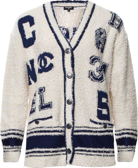 how to make chanel trim|Chanel blue and white sweater.